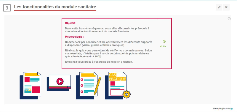 capture module sanitaire